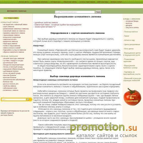 Архивное изображение: Комнатный лимон – выбор, уход и выращивание