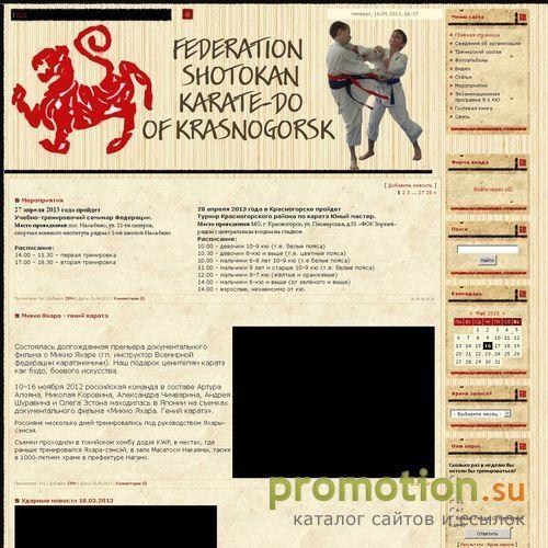 Архивное изображение: Карате шотокан и карате сетокан - приходите к нам!