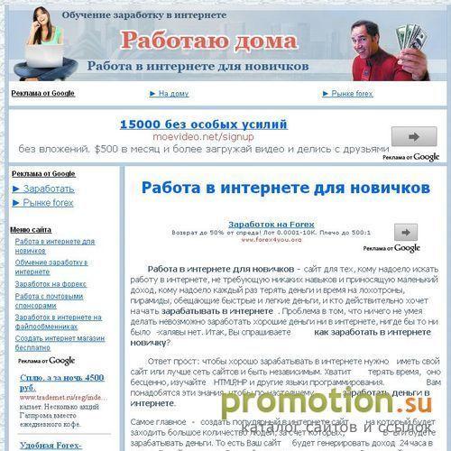 Архивное изображение: работа в интернете