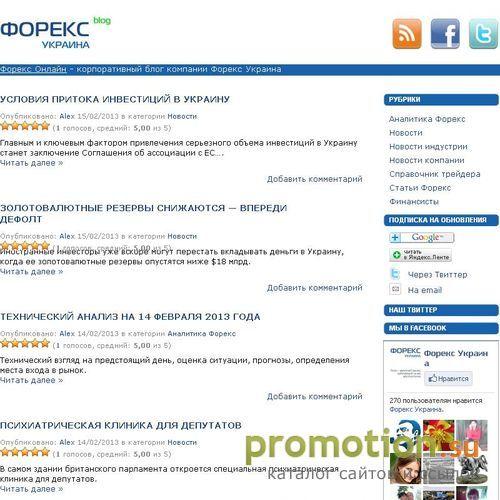 Архивное изображение: Форекс Онлайн – блог о валютном рынке Forex