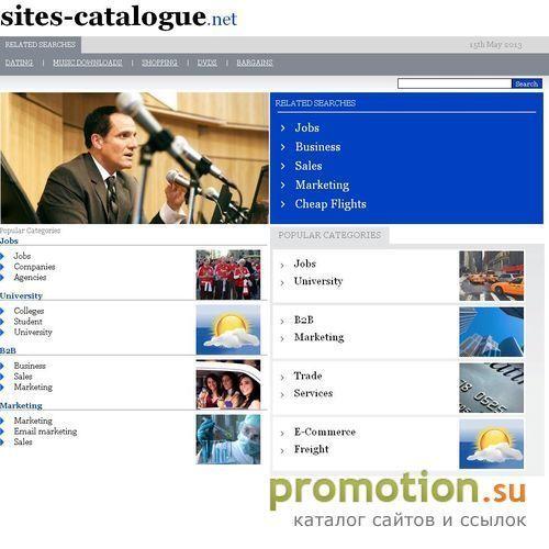Архивное изображение: Каталог сайтов Sites-catalogue.net - бесплатное ра