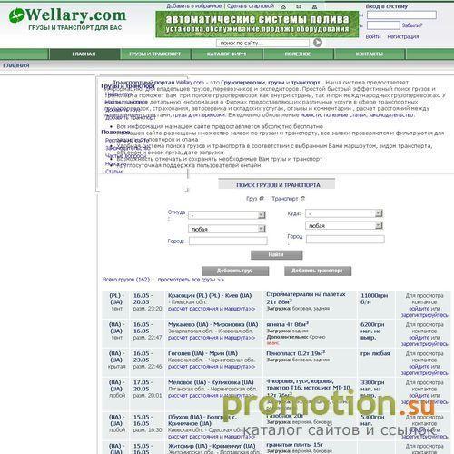 Архивное изображение: Транспортный портал Wellary.com