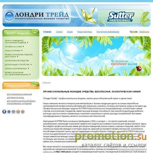 Архивное изображение: Профессиональные моющие средства