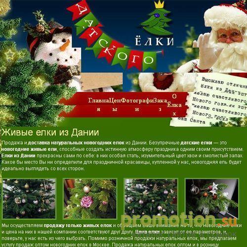 Архивное изображение: Заказ и доставка елок. Интернет магазин