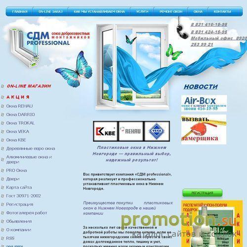 Архивное изображение: окна СДМ professional