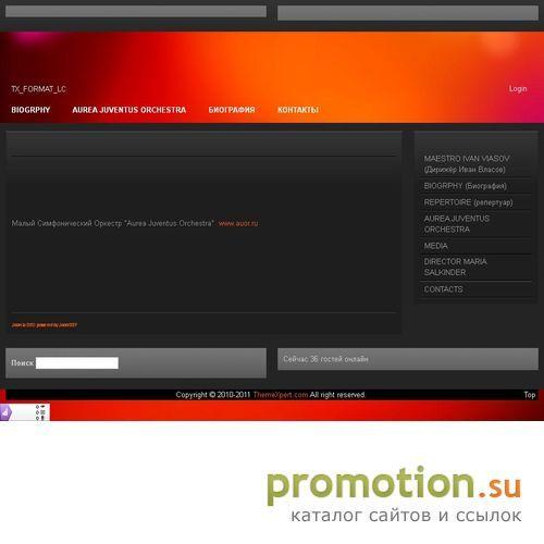 Архивное изображение: Официальный сайт Дирижёр Иван Власов