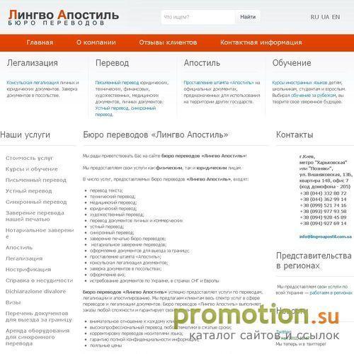 Архивное изображение: Бюро переводов Лингво Апостиль