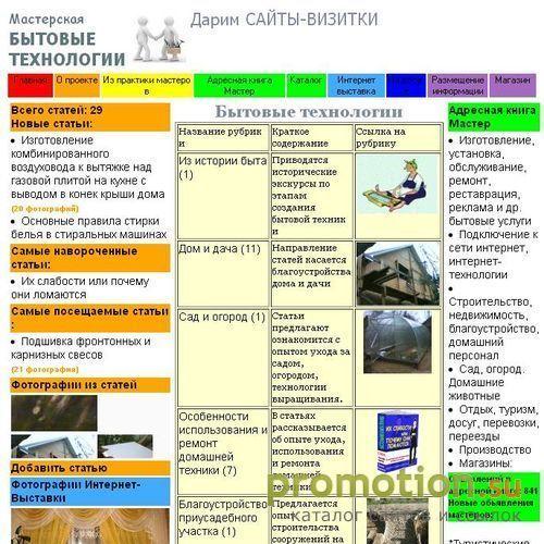 Архивное изображение: Мастер бытовых технологий