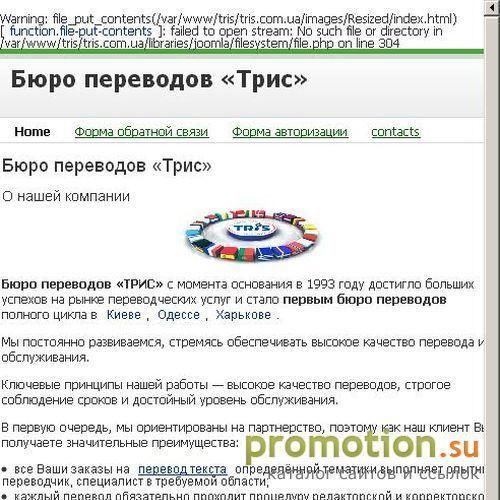 Архивное изображение: Центр переводов «ТРИС»