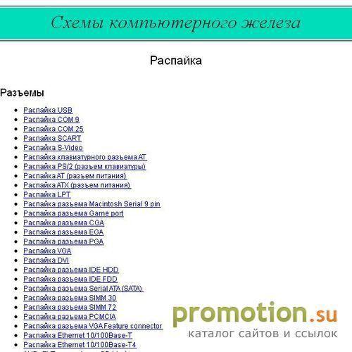 Архивное изображение: Схемы компьютерного железа