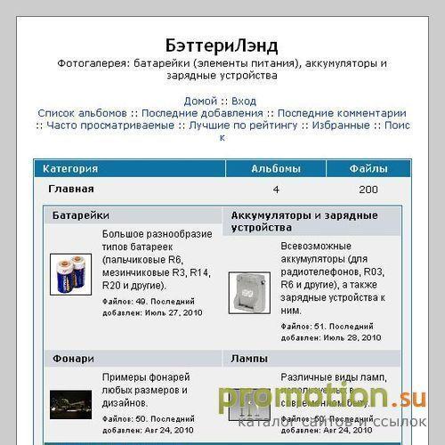 Архивное изображение: БэттериЛэнд