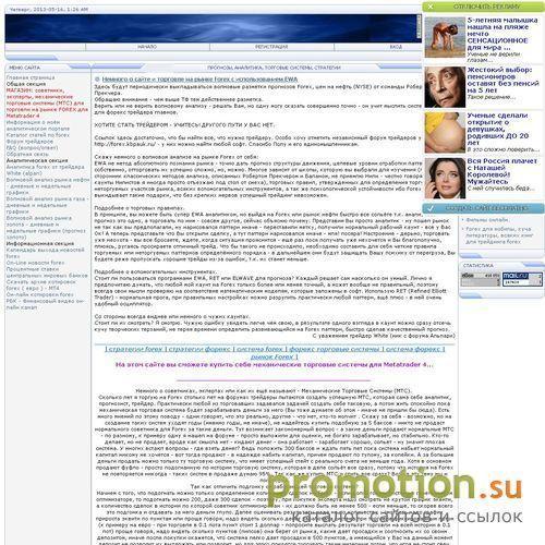Архивное изображение: Аналитика forex - волновой анализ