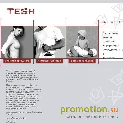 Архивное изображение: Интернет-магазин Tesh